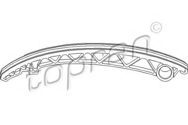 TOPRAN 205563 Планка натяжного пристрою, ланцюг розподільного приводу.
