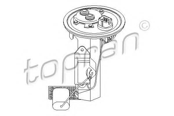 TOPRAN 302668 Паливний насос