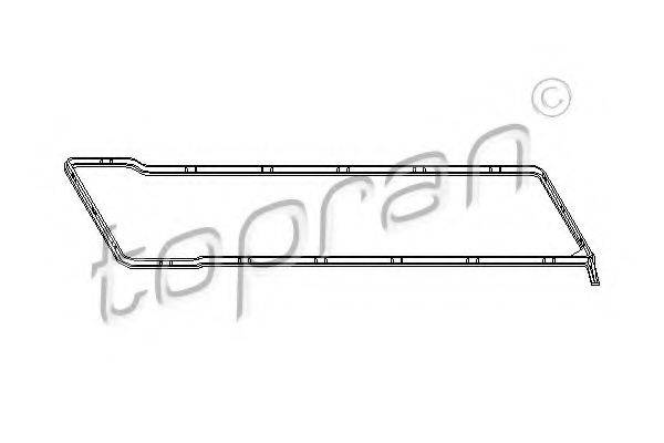 TOPRAN 400933 Прокладка, кришка головки циліндра