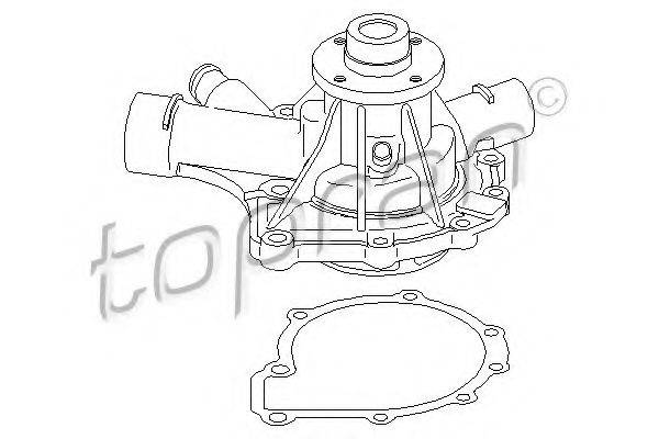 TOPRAN 401176 Водяний насос