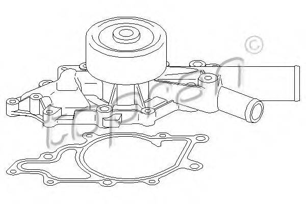 TOPRAN 401182 Водяний насос