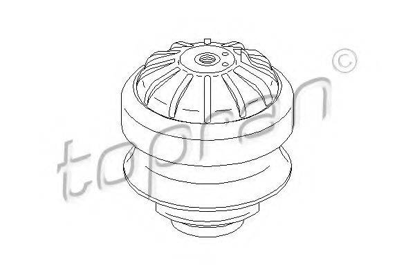 TOPRAN 400022 Підвіска, двигун