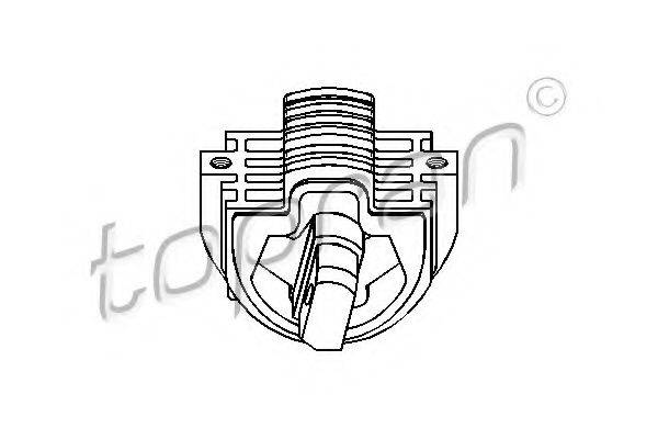 TOPRAN 400487 Підшипник, ступінчаста коробка передач