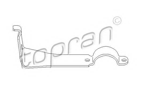 TOPRAN 401493 Кронштейн, підвіска стабілізатор