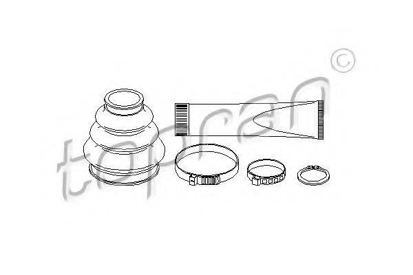 TOPRAN 501315 Комплект пильника, приводний вал