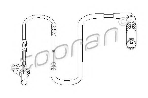 TOPRAN 501457 Датчик, частота обертання колеса