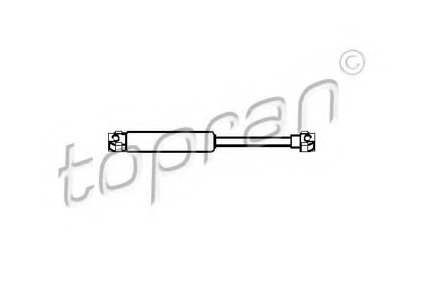 TOPRAN 500413 Газова пружина, капот