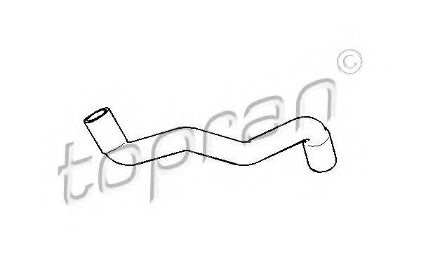 TOPRAN 700516 Шланг радіатора