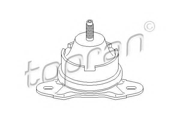 TOPRAN 720380 Підвіска, двигун