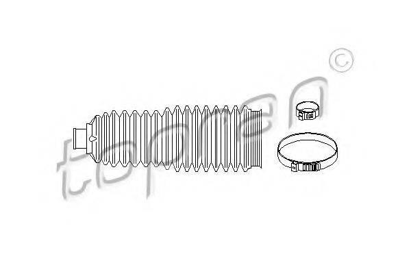 TOPRAN 722173 Комплект пильника, рульове керування