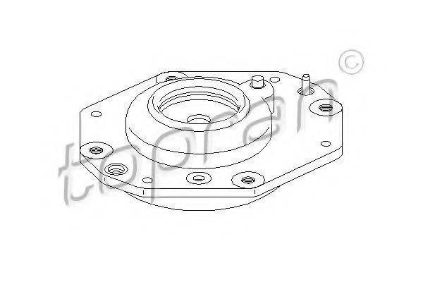 TOPRAN 720267 Опора стійки амортизатора