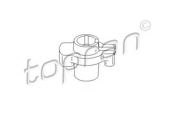 TOPRAN 722277 Бігунок розподільника запалювання