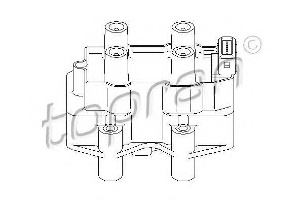 TOPRAN 720313 Котушка запалювання