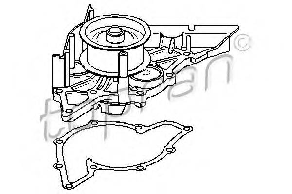 TOPRAN 112942 Водяний насос