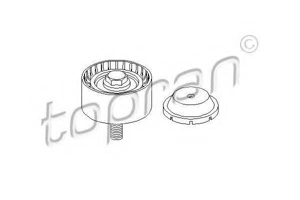 TOPRAN 112970 Паразитний / провідний ролик, полікліновий ремінь