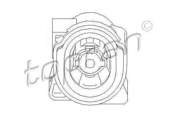 TOPRAN 407832 Підвіска, двигун