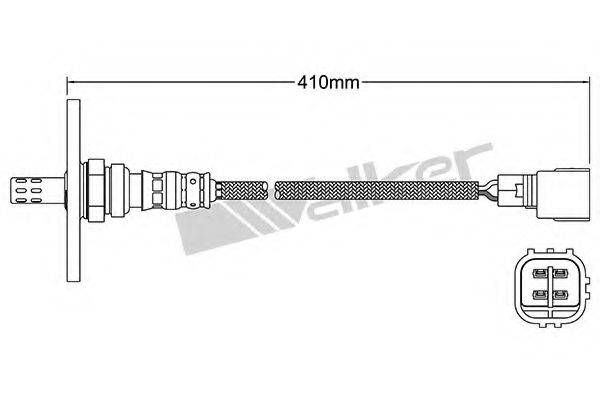 WALKER PRODUCTS 25024154 Лямбда-зонд