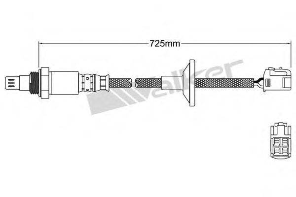 WALKER PRODUCTS 80094002 Лямбда-зонд