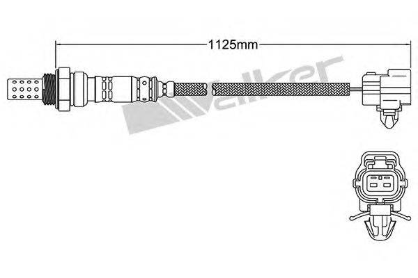 WALKER PRODUCTS 25022085 Лямбда-зонд