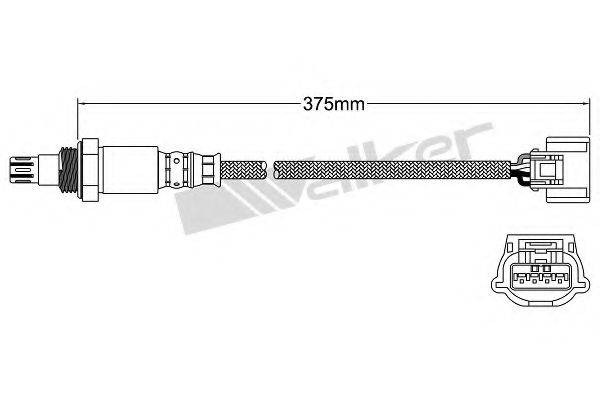 WALKER PRODUCTS 25054103 Лямбда-зонд