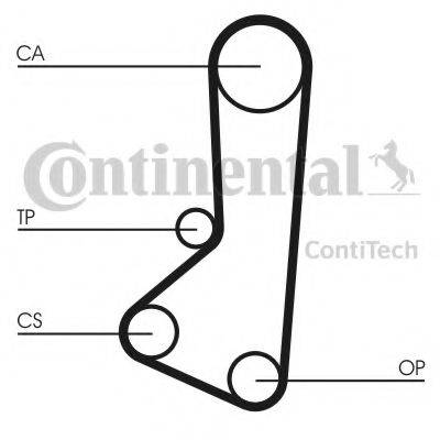 CONTITECH CT510K1 Комплект ременя ГРМ