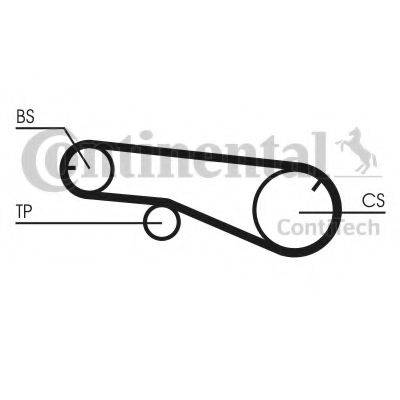 CONTITECH CT1083 Ремінь ГРМ