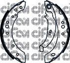 CIFAM 153513 Комплект гальмівних колодок
