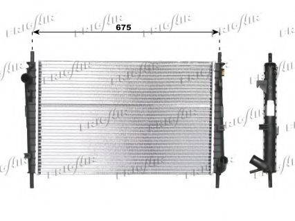 FRIGAIR 01053074 Радіатор, охолодження двигуна