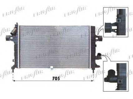 FRIGAIR 01073088 Радіатор, охолодження двигуна