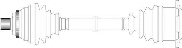 GENERAL RICAMBI AU3303 Приводний вал