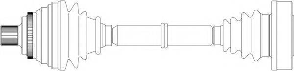 GENERAL RICAMBI AU3319 Приводний вал