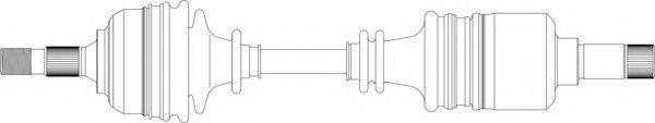 GENERAL RICAMBI CI3191 Приводний вал