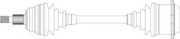 GENERAL RICAMBI SK3011 Приводний вал