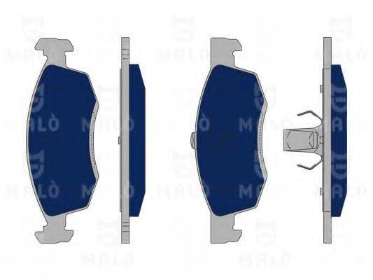 MALO 1050071 Комплект гальмівних колодок, дискове гальмо