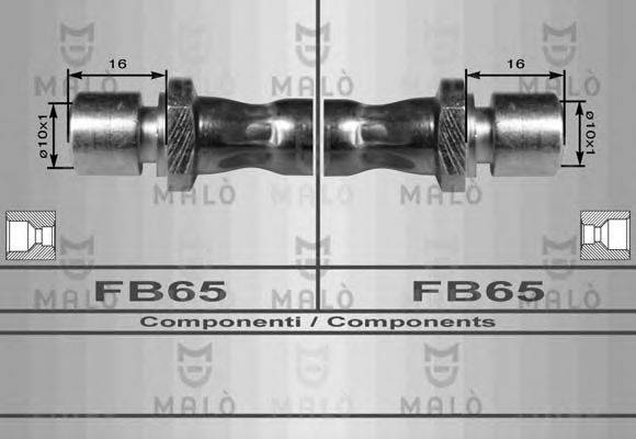 MALO 80112 Гальмівний шланг
