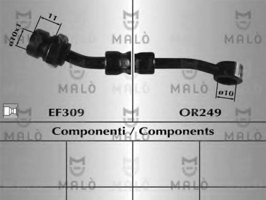 MALO 80777 Гальмівний шланг
