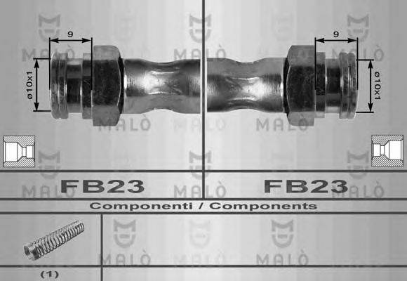 MALO 8548 Гальмівний шланг