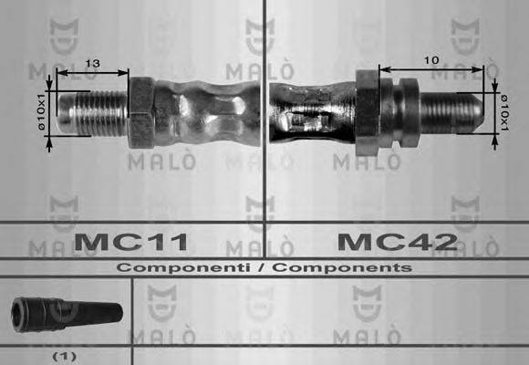 MALO 8585 Гальмівний шланг