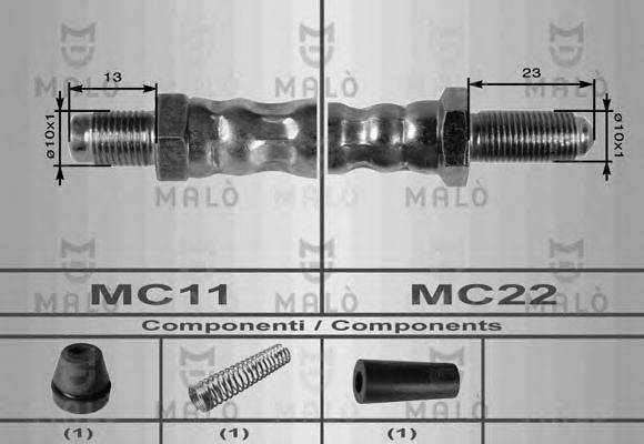 MALO 8605 Гальмівний шланг