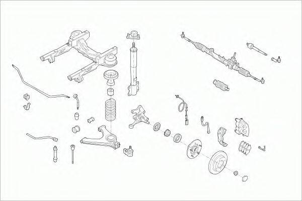 SACHS FORDTRANSFS004 Рульове управління; Підвіска колеса