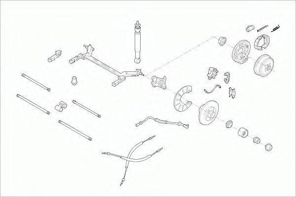 SACHS RENAU19IIRS004 Рульове управління; Підвіска колеса