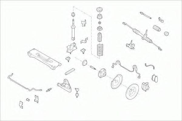 SACHS SMARTFORTWFS001 Рульове управління; Підвіска колеса