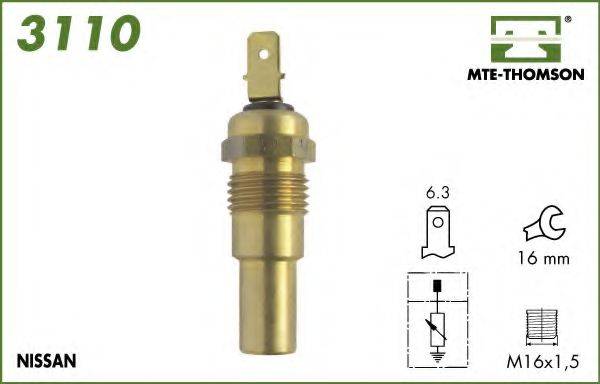 MTE-THOMSON 3110 Датчик, температура охолоджувальної рідини