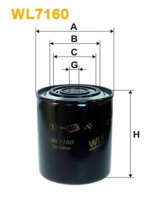 WIX FILTERS WL7160 Масляний фільтр