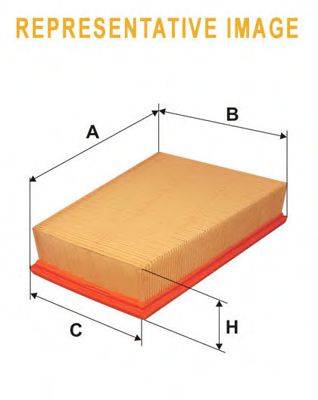 WIX FILTERS WA9668 Повітряний фільтр