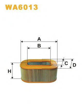 WIX FILTERS WA6013 Повітряний фільтр