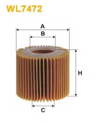 WIX FILTERS WL7472 Масляний фільтр