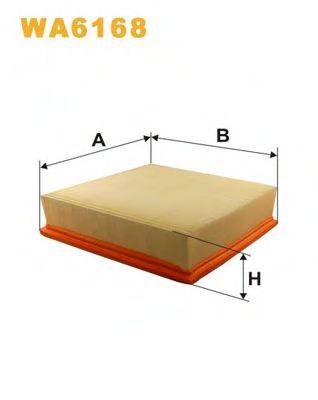 WIX FILTERS WA6168 Повітряний фільтр