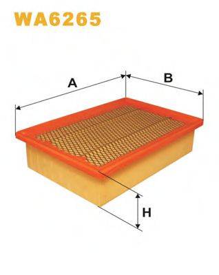 WIX FILTERS WA6265 Повітряний фільтр