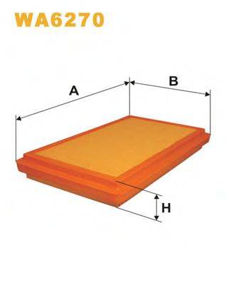 WIX FILTERS WA6270 Повітряний фільтр